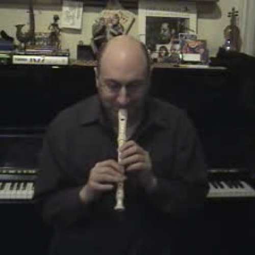 Sioux Lullaby on Recorder