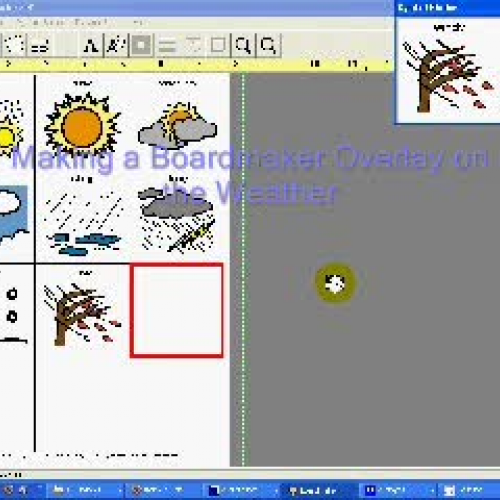 Weather Overlay With Boardmaker