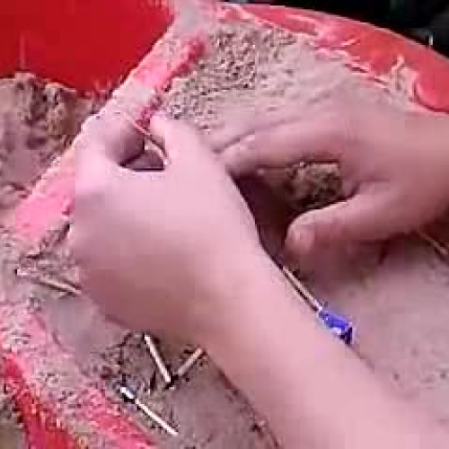 Match Rocket Test Launch