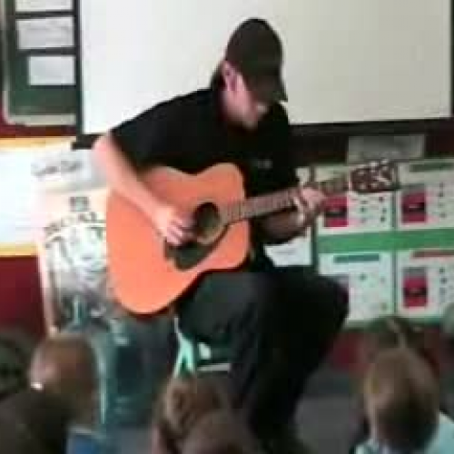 justin Played Guitar