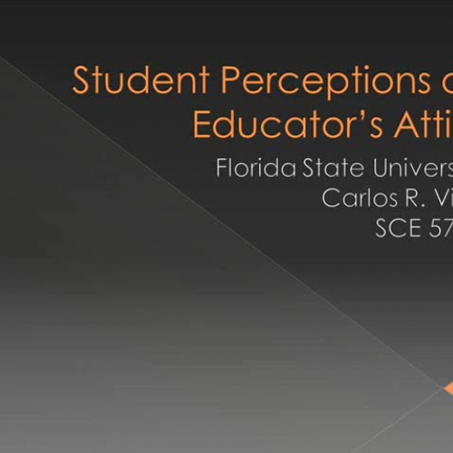 Student Perceptions on Educators Attire