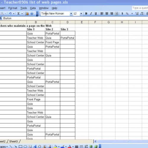 Freezing Panes in Excel