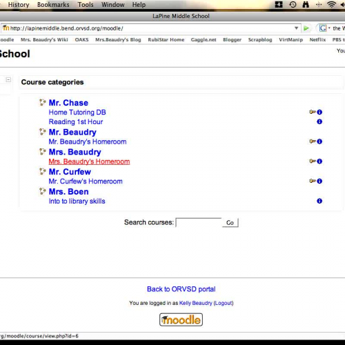 Moodle Summary Step 1