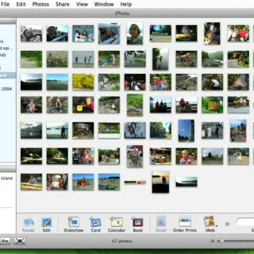 Making Slideshows with iPhoto, Comic Life and