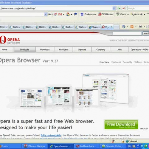 Instructional Uses of the Opera Browser