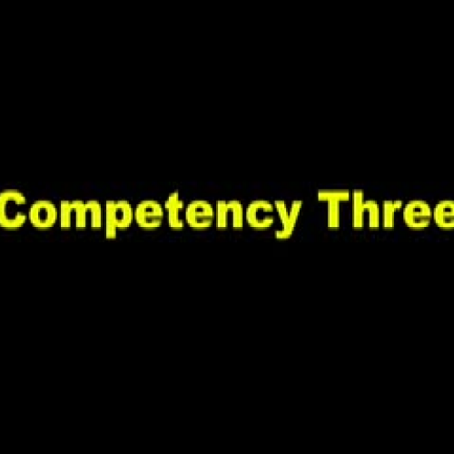 TEXES Principal Examination Competency Three 
