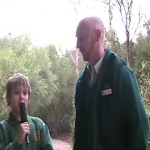 Marsupials with Ranger Mick