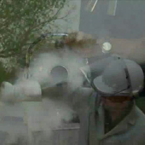 Rocket Day Isabelle and Travis