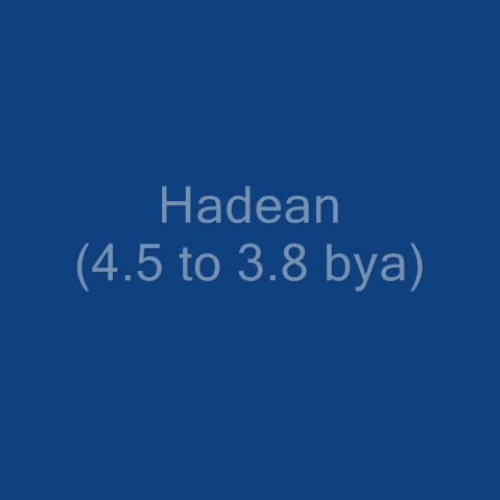 1b The Hadean era