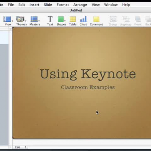 Keynote 02-Inserting a New Slide
