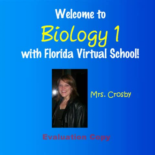 Welcome to Biology 1