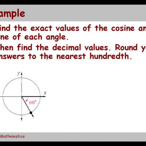 WFW AA 13_2b Angles and the Unit Circle