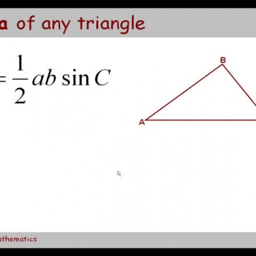 WFW AA 14_4 Area and the Law of Sines