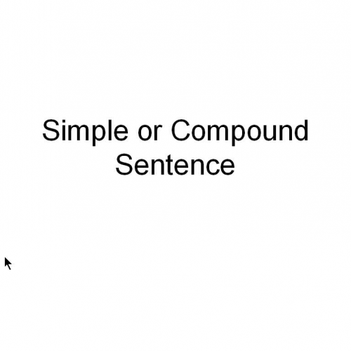 Sentence Patterns 2