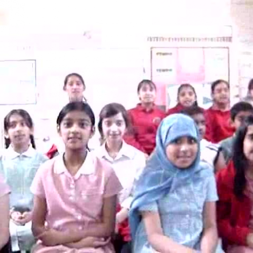 Birchfields choir in action