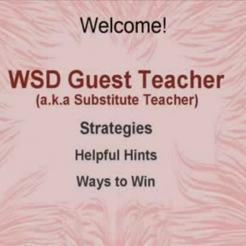 Guest Teacher Handbook