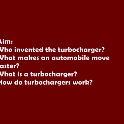What is a turbocharger?