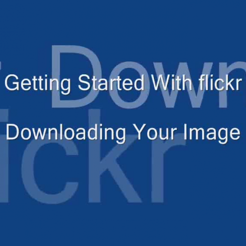 Getting Started With flickr part two
