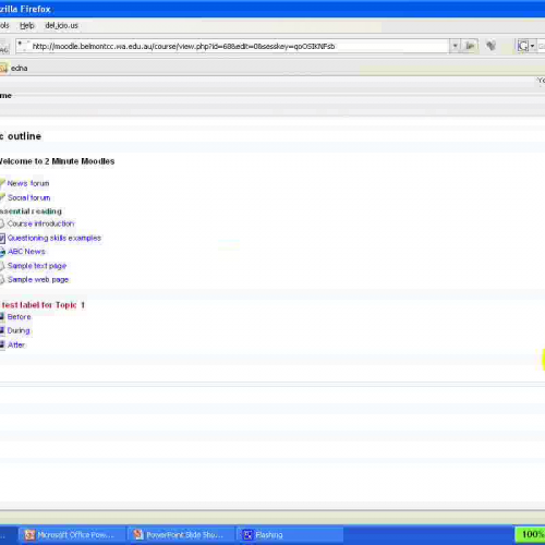 Working with files and folders in Moodle