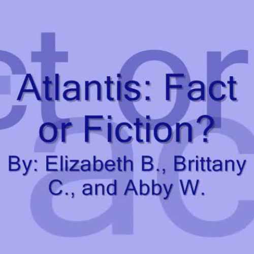 Mysteries of the World Pt. 1-Atlantis