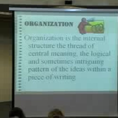 Six Traits of Writing - #2 Organization