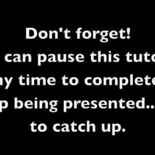 Screen Capture Tutorial