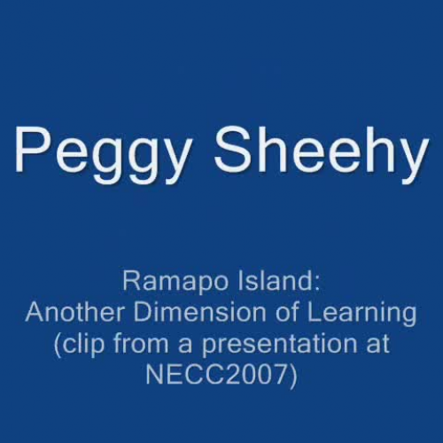 Peggy Sheehy at NECC 2007 (1 of 2)
