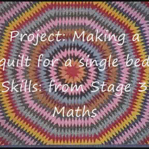 Maths in Quilting