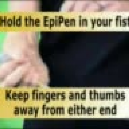 How to use an Epipen