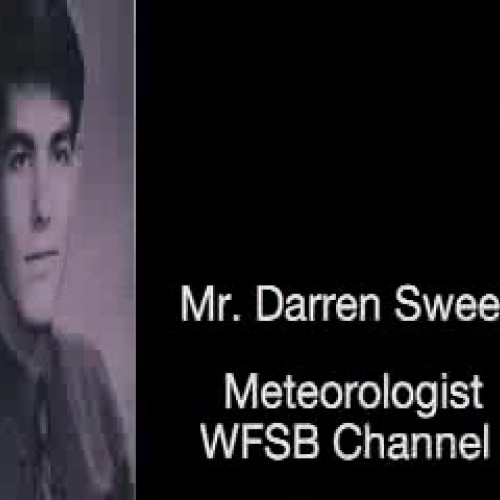 Meteorologist Darren Sweeny
