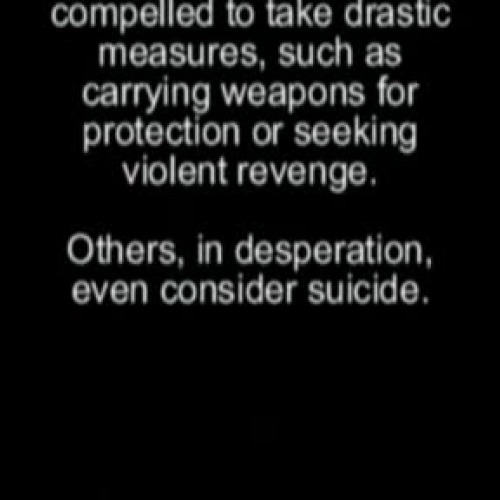 Bullying - Public Service Announcement