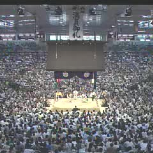 Asashoryu v Kotonowaka 2004 nagoya basyo day 