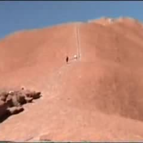 The Climb Ayers Rock