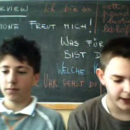 Ein Interview 2A