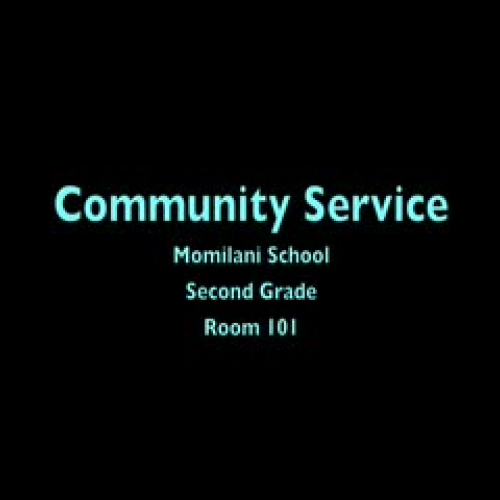 Momilani School Community Service Podcast