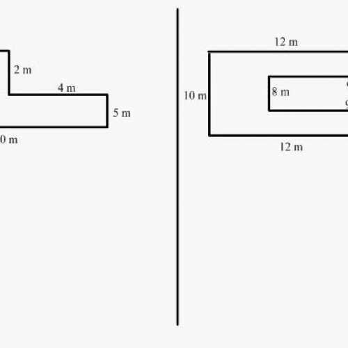 area of irregular plygons