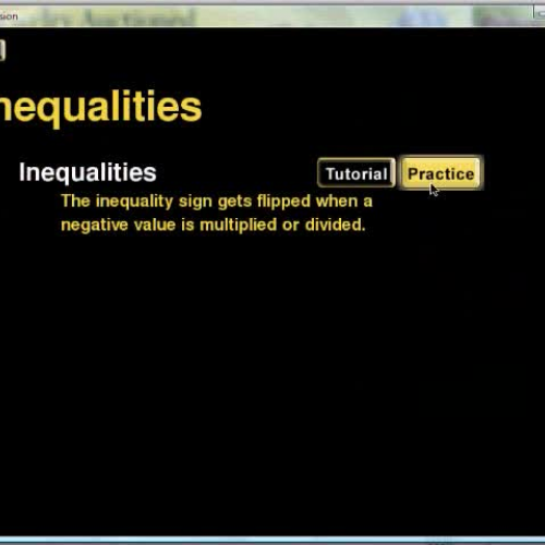Algebra Inequalities