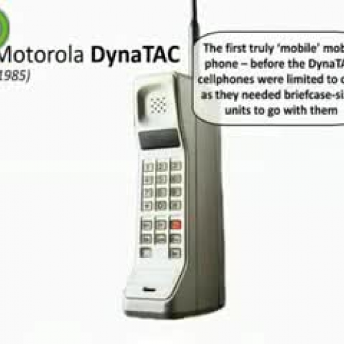 the evolution of cell phones