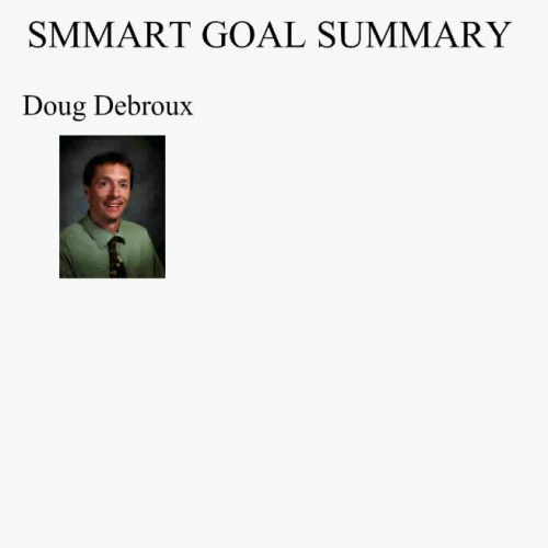 07 08 Smmart Goal Summary