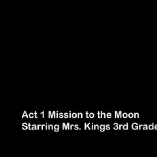 Mission to the Moon 3rd Grade