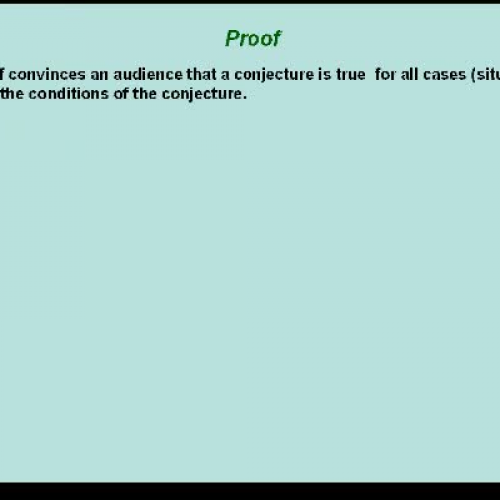 Proofs-Flow charts