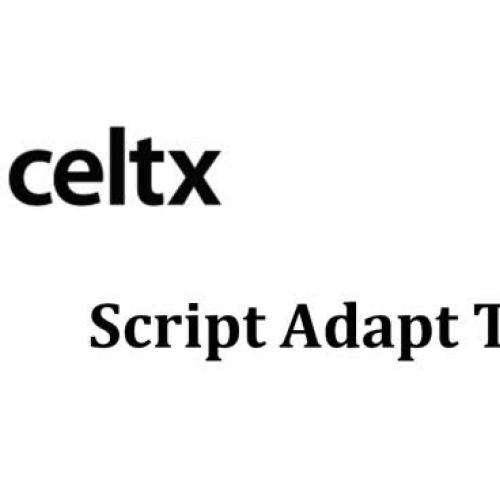 Celtx 1.0 - Adapt To Feature