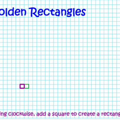 Creating Golden Rectangles