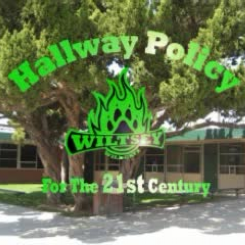 Wiltsey Middle School - Hallway Policy for th