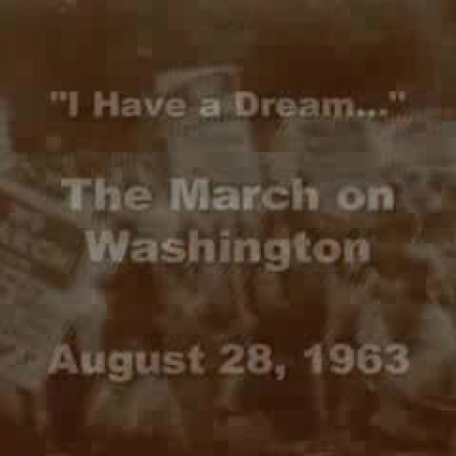MLK jr March on Washington speech 1963