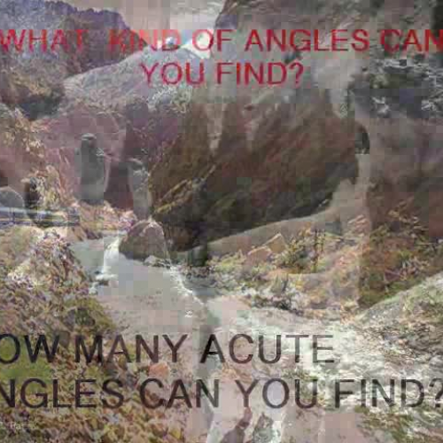Angles obtuse  acute  right