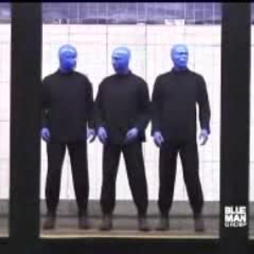 Blue Man Group Subway Video