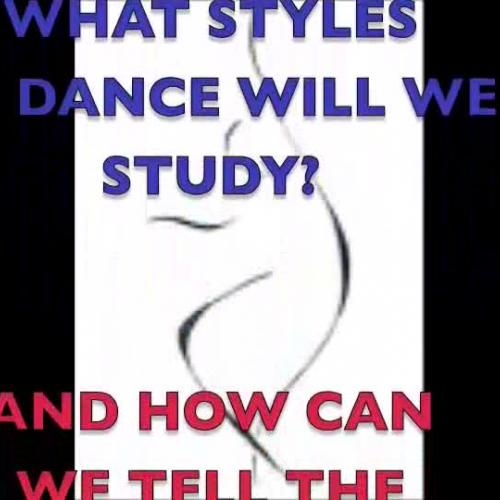 Styles of Dance