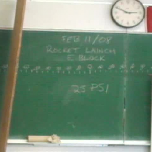 Bottle Rocket Launch