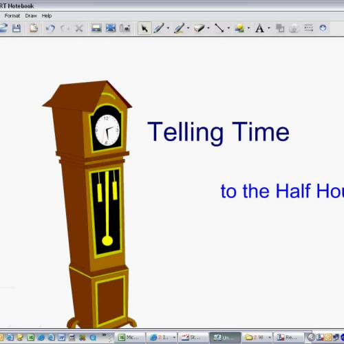 Telling Time ot the Half Hour